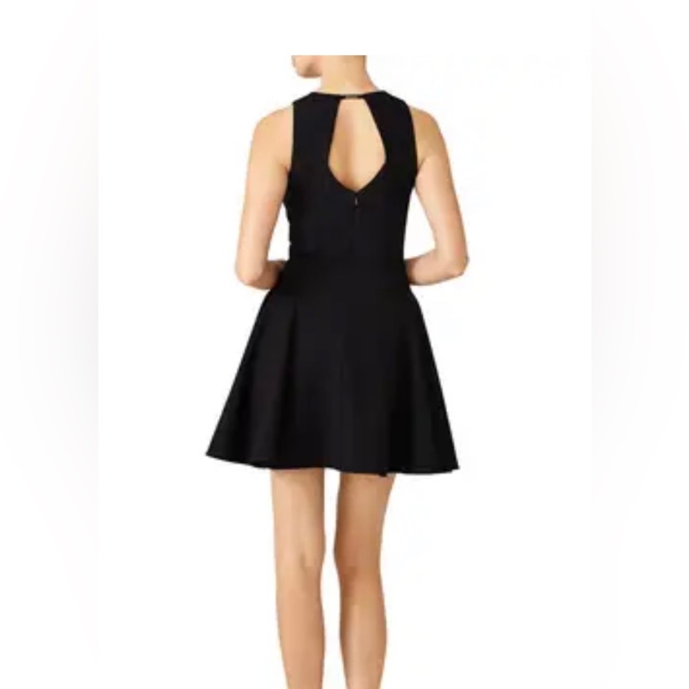 Halston Heritage black cutout dress, size 8
